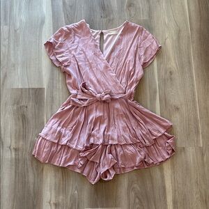 Altar'd State Blush Pink Romper